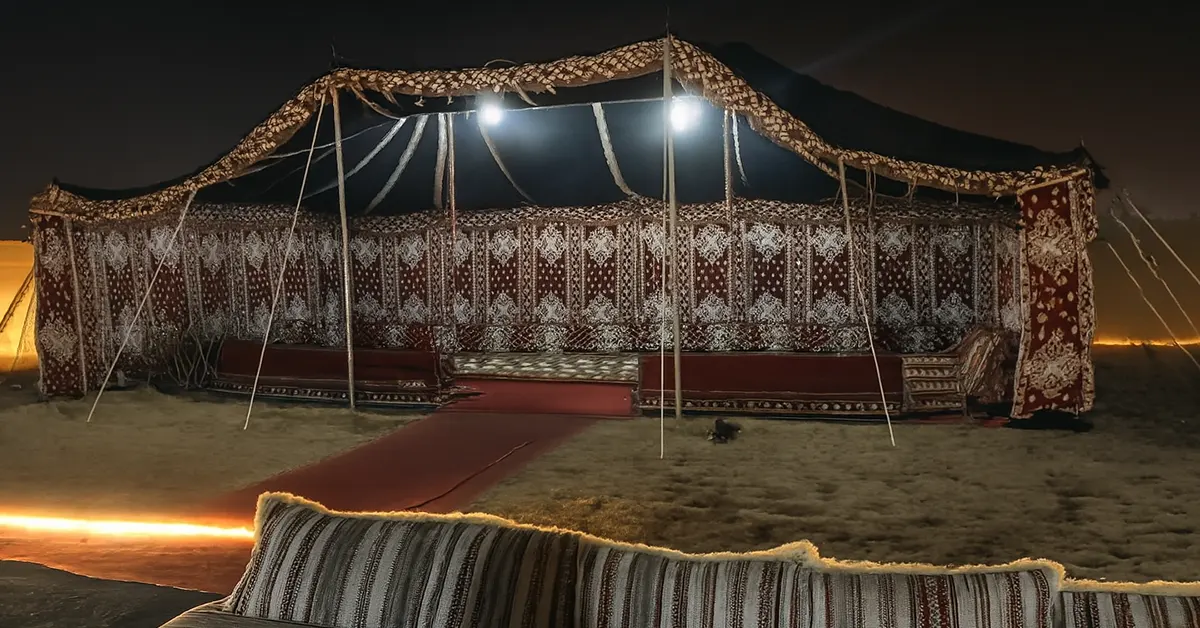 تأجير خيام